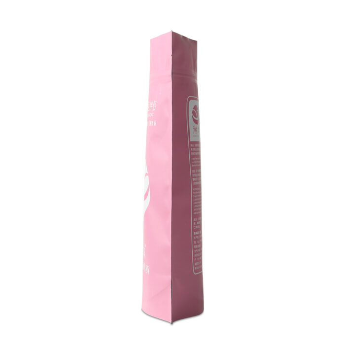 Custom Pink Cosmetic Packing Stand Up Pouch - Image 5