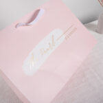Pink Cardboard Paper Bag - Image 2